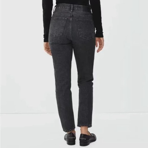 Everlane The 90's Cheeky Jean 26 Ankle Gray Black - Picture 3 of 9